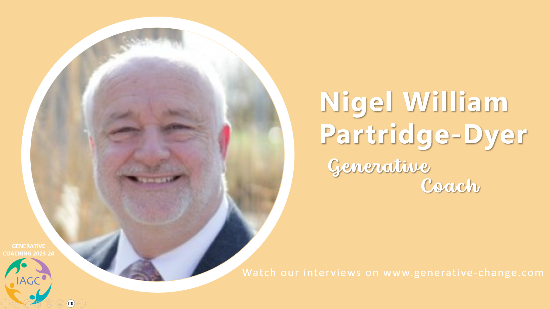 Nigel William Partridge-Dyer - Generative Coach